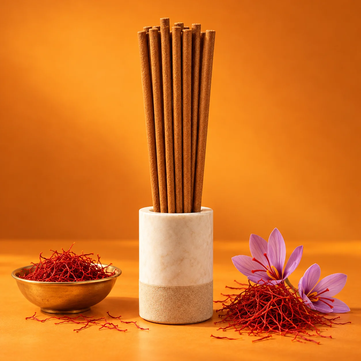 Shraviko Kesar Chandan Saffron Incense Sticks